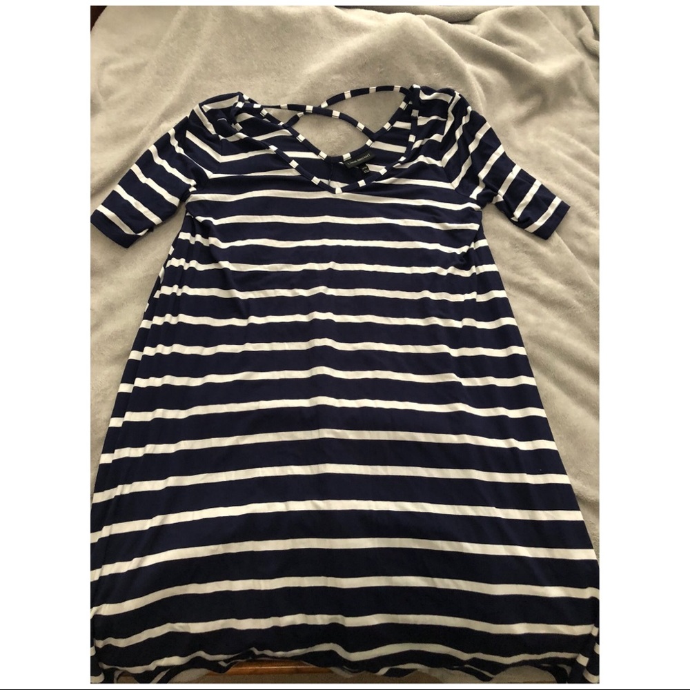 💕HP💕Lane Bryant striped dress - Picture 5 of 6